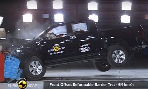 2016 Toyota Hilux Is 5-Star Euro NCAP Safe with Pack Option, 3 Stars As Standard