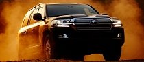 2016 Toyota Land Cruiser Earns Eight-Speed Gearbox, New Look and Safety Pack