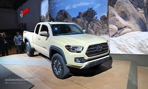 2016 Toyota Tacoma Lands at Detroit Auto Show With Plasticky Interior <span>· Live Photos</span>