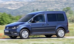2016 Volkswagen Caddy with Natural Gas and DSG Debuts in Geneva