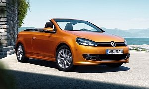 2016 Volkswagen Golf Cabriolet Refreshed Using Discrete Body Kit and New Colors