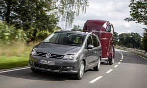 2016 Volkswagen Sharan Gets 2.0 TDI 184 PS With 7-Speed DSG and 4Motion
