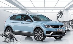 2016 Volkswagen Tiguan Rendering Shows the Shape of Things to Come