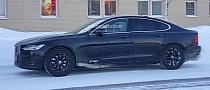 2016 Volvo S90 R-Design Spied Without Any Disguise