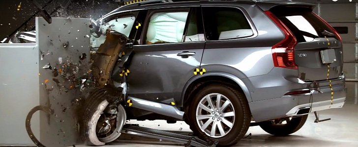 2016 Volvo XC90 Gets Top Safety Rating from the IIHS. Check Out the Crash Video!