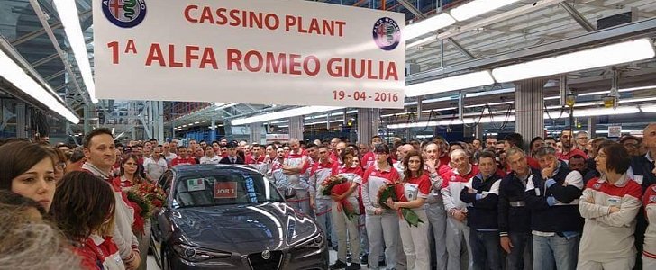 First Alfa Romeo Giulia