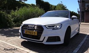 2017 Audi A3 Cabriolet Full Walkaround Video Has Drone Footage