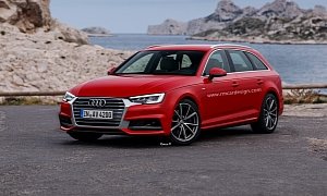 2017 Audi A4 Gets a Facelift with Q7 Grille Infusion