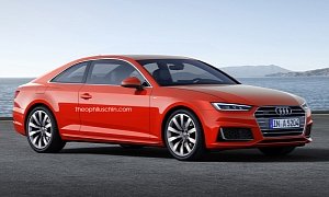 2017 Audi A5 Coupe Rendered Once More, Artist Admits It Looks Boring
