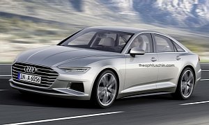 2017 Audi A6 Rendered with Prologue Styling Cues
