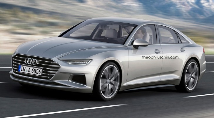 2017 Audi A6 Rendered with Prologue Styling Cues