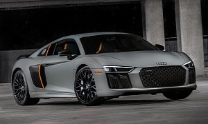 2017 Audi R8 V10 plus Finally Gets Laser Headlights in the US