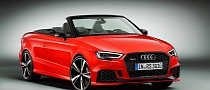2017 Audi RS3 Cabriolet Would Be Really Heavy and Expensive