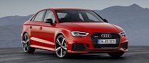 2017 Audi RS3 Sedan Finally Revealed and It's the Best Small RS Ever