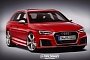 2017 Audi RS4 Avant Rendered, But What Will Power It?