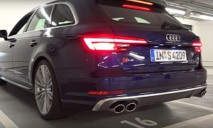 2017 Audi S4 Exhaust Sound: Just Average Turbo Pops and Growls