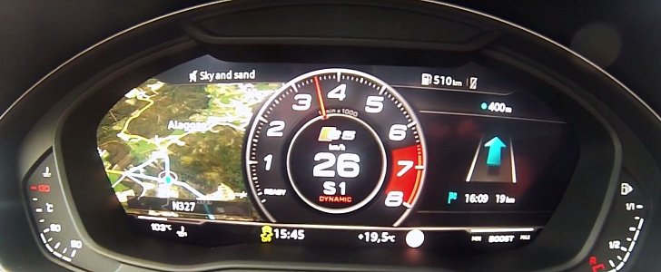 2017 Audi S5 Coupe and S4 Sedan Subjected to Acceleration Test