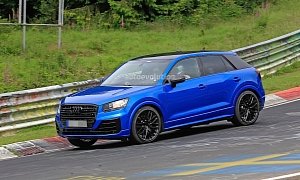 2017 Audi SQ2 Drops Hot Laps on the Nurburgring