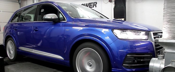 2017 Audi SQ7 Dyno Tuned to 473 HP and 945 Nm