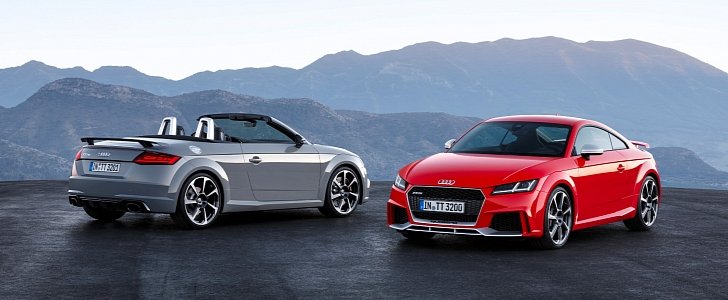 2017 Audi TT RS Coupe and TT RS Roadster