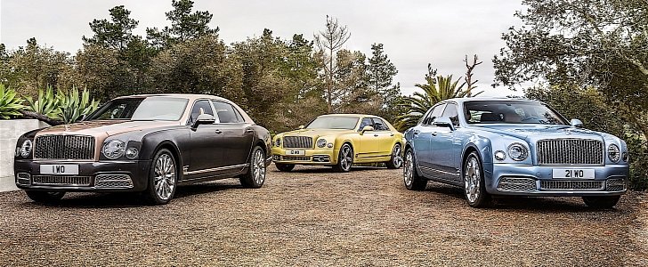 Bentley Mulsanne facelift range