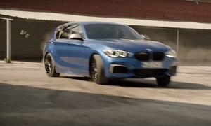 2017 BMW 1 Series Facelift Races a Drone in Launch Film