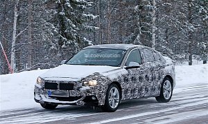 2017 BMW 1 Series Sedan Further Revealed in Fresh Spyshots