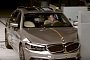 2017 BMW 5 Series Crash-Tested by IIHS, Scores Top Safety Pick+