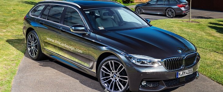 2017 BMW 5 Series (G31) Touring Rendering Looks Very Accurate