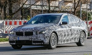 2017 BMW 5 Series Gran Turismo Spied Again with Improved Design