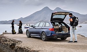 2017 BMW 5 Series Touring (G31) Revealed Ahead Of Geneva Debut, Looks Spacious