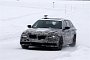 2017 BMW 5 Series Touring Spied Testing in Winter Conditions