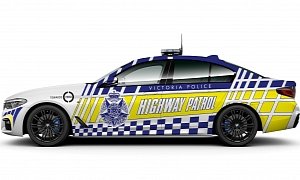 2017 BMW 530d Police Cars? Yes, in Victoria, Australia