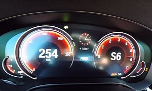 2017 BMW 540i Autobahn Acceleration Test Shows Solid 0-155 MPH/250 KPH Sprint