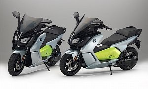 2017 BMW C Evolution Electric Scooter Makes Its Debut