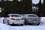 2017 BMW G30 5 Series Spied Next to Current F10 Model