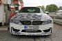2017 BMW M4 LCI Spied While Refueling