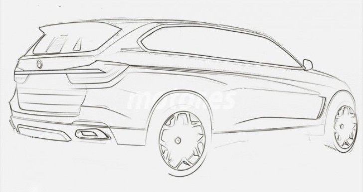 BMW X7 Sketch