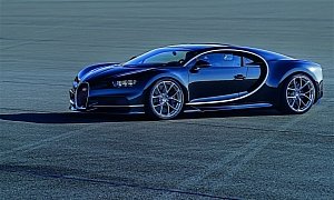 2017 Bugatti Chiron Lets Its Quad-Turbocharged W16 Loose