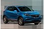 2017 Buick Encore Facelift Leaks Ahead of New York Auto Show