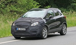 2017 Buick Encore Spied in Germany