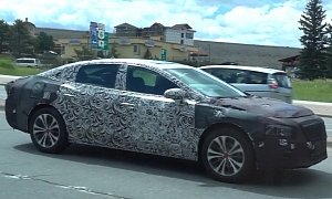 2017 Buick LaCrosse Spied, Looks Like an Upmarket Move