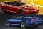 2017 Chevrolet Camaro Convertible Speculatively Rendered