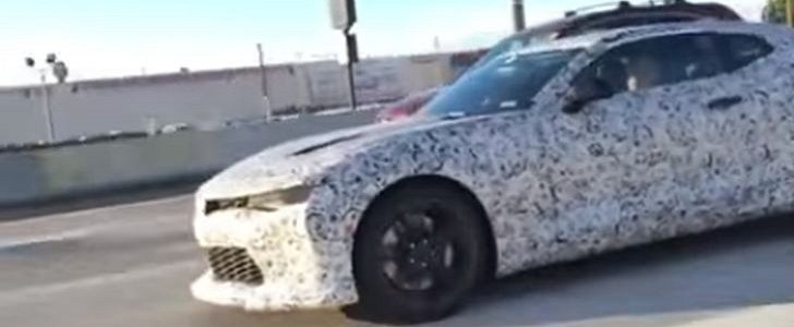2017 Chevrolet Camaro SS 1LE Handling Package spied