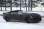 2017 Chevrolet Camaro ZL1 Convertible Spied Testing Its Supercharged 6.2L V8 in the Snow