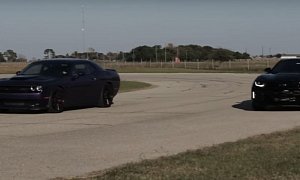 2017 Chevrolet Camaro ZL1 Drag Races Dodge Challenger Hellcat, Regrets It