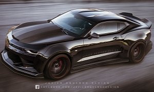 2017 Chevrolet Camaro ZL1 Widebody Rendering Is Not a Far Stretch