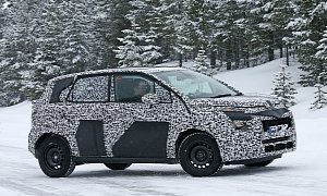 2017 Citroen C3 Picasso Spied, Borrows Styling Cues from C4 Picasso
