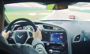 2017 Corvette Grand Sport "Ties" Porsche 911 GT3 RS in Amazing Hockenheim Test