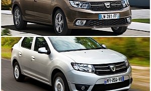 2017 Dacia Logan Facelift Photo Comparison: So What's New?